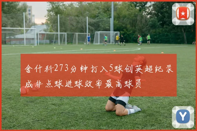 舍什科273分钟打入5球创英超纪录成非点球进球效率最高球员